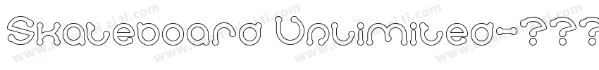 Skateboard Unlimited字体转换